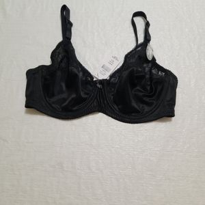 Ackermann black lace bra. Size 38C